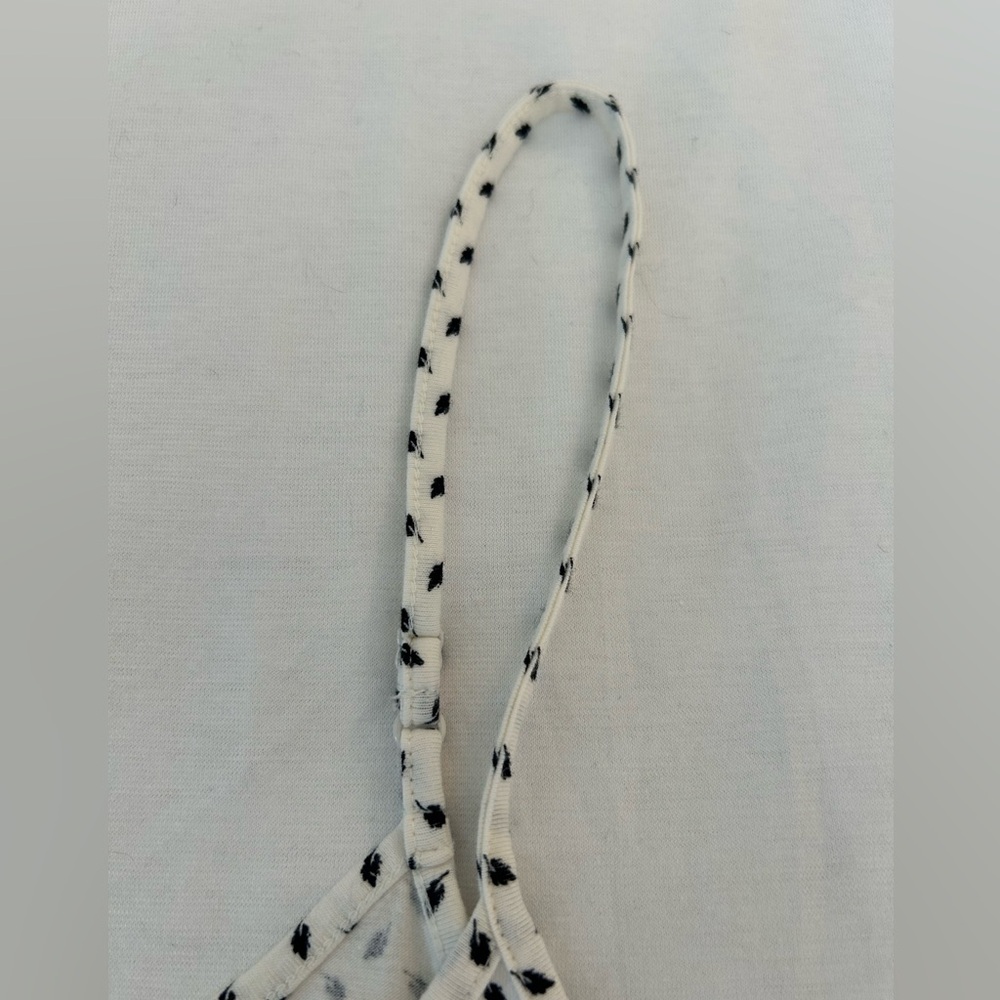 LOFT off-white and black patterned camisole - Picture 8 of 10
